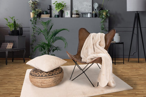 Heaven Blanket 800 Beige - ADORE RUGS and FLOORING